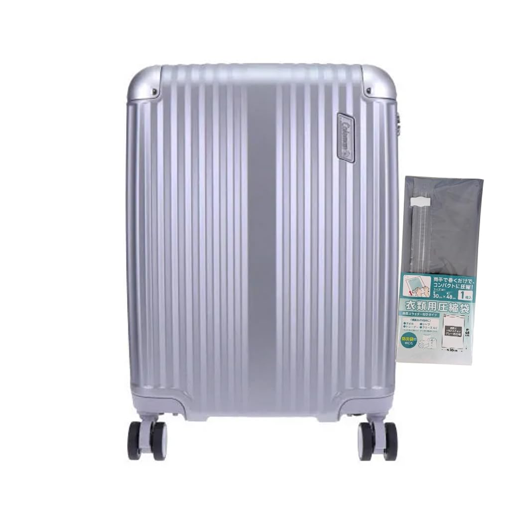 Amazon.co.jp: [コールマン] 衣類用圧縮袋付き キャリーケース